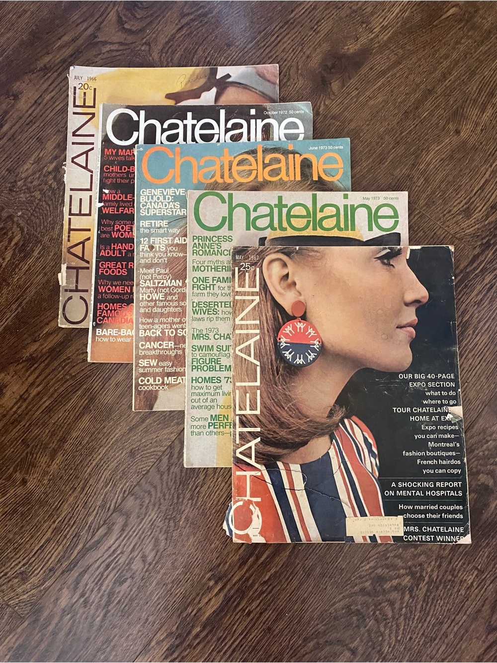 Vintage Chatelaine Magazine Bundle